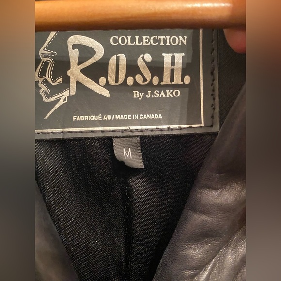 Vintage Kit Leather Blazer size Medium - Picture 2 of 5